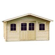 abri de jardin en bois valogran - decor et jardin